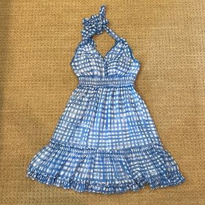 Lilly Pulitzer white & blue dress